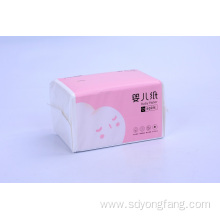 Baby Tissue Facial Sanitary Paper with Pink Package